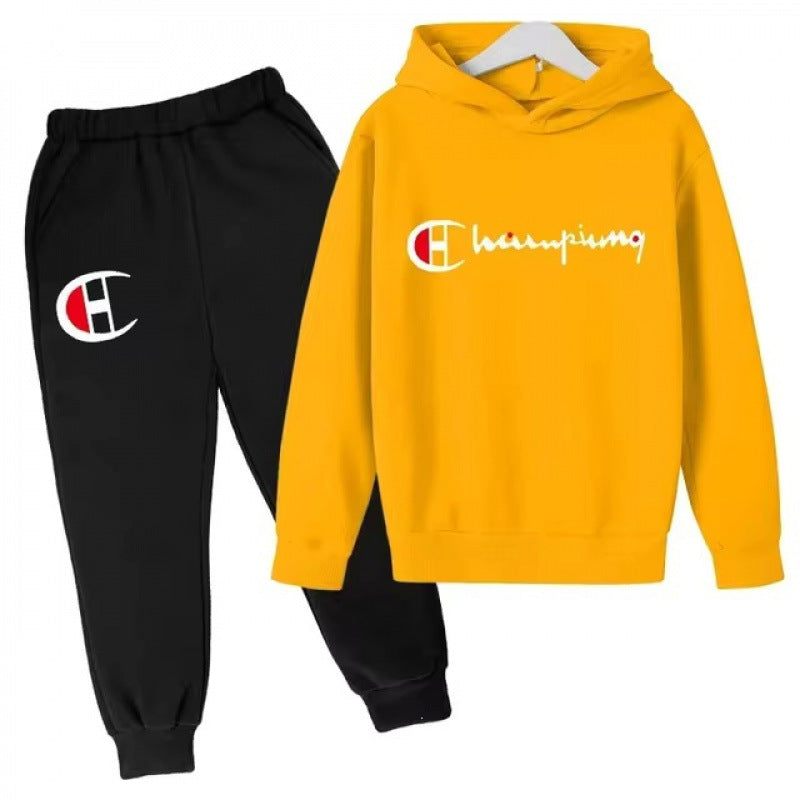 Unisex nan Kapuzenpullover mit Jogginghose Freizeitset EB