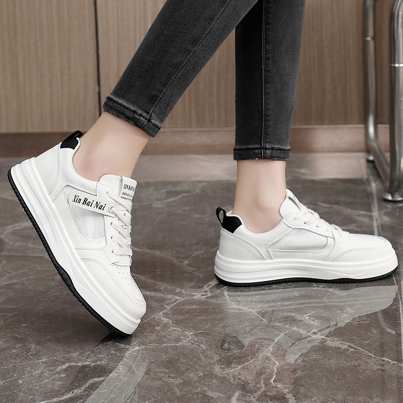 Damen Modische Sneakers mit atmungsaktiver Mesh-Oberfläche und komfortabler Dämpfung EB
