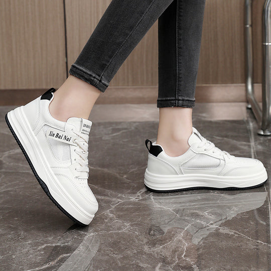 Damen Modische Sneakers mit atmungsaktiver Mesh-Oberfläche und komfortabler Dämpfung EB