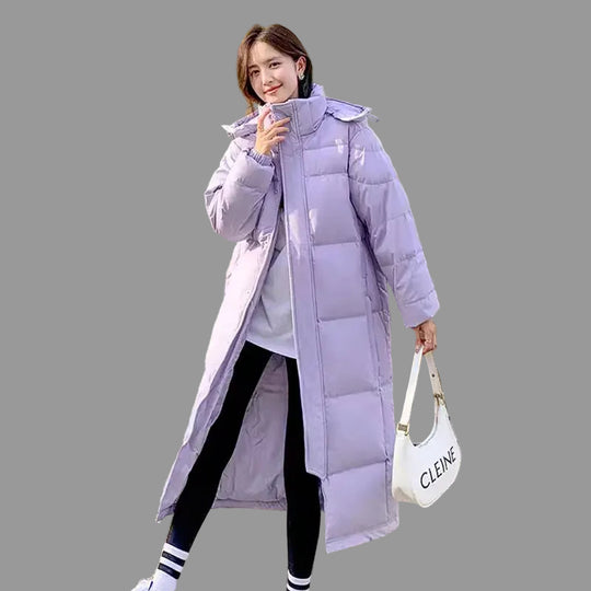 EB | Lange Gepolsterte Winterjacke