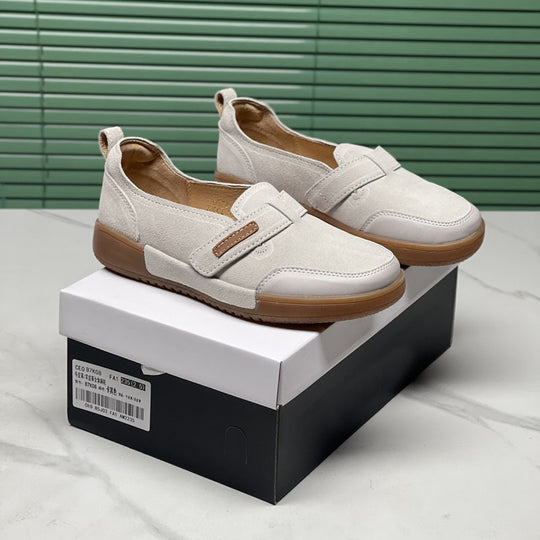 Damen bequeme Slip-On Sneakers EB