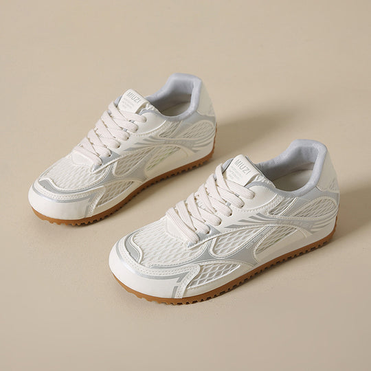 Damen Atmungsaktive Freizeitsneaker mit rutschfester Laufsohle und flexiblem Obermaterial EB