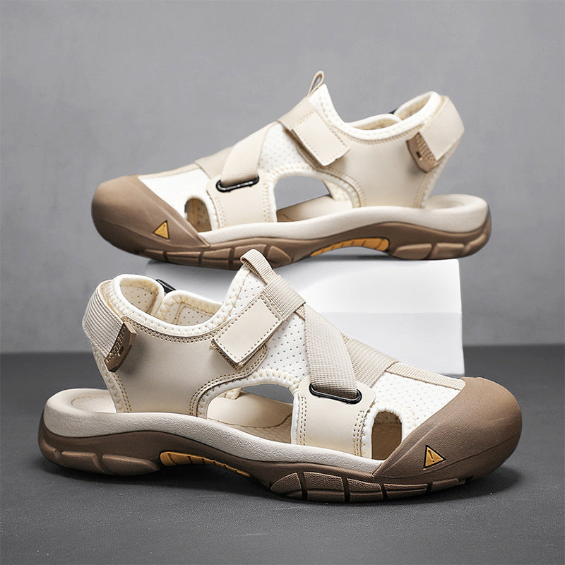 Damen Multifunktionale Outdoor-Sandalen mit verstellbaren Riemen und rutschfester Sohle EB