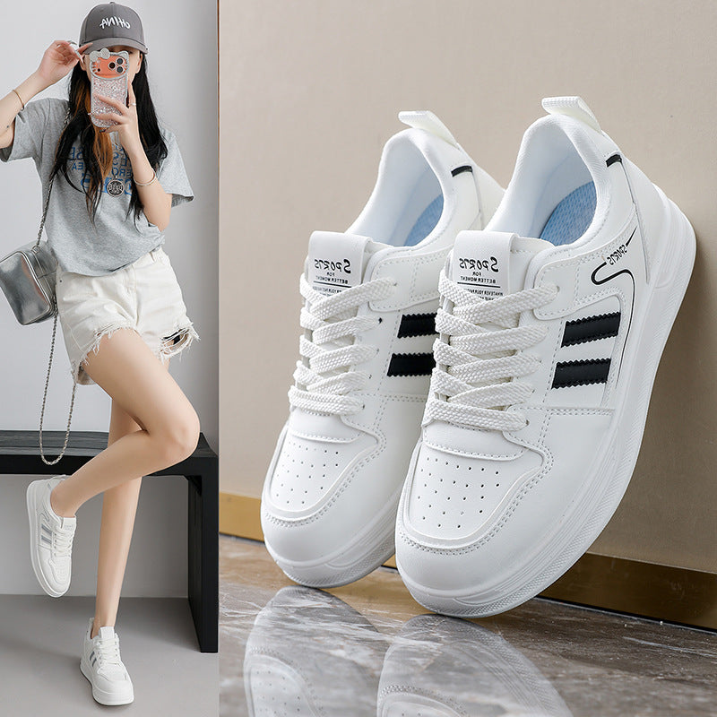 Damen sportliche Sneakers mit rutschfester Sohle und atmungsaktivem Obermaterial EB