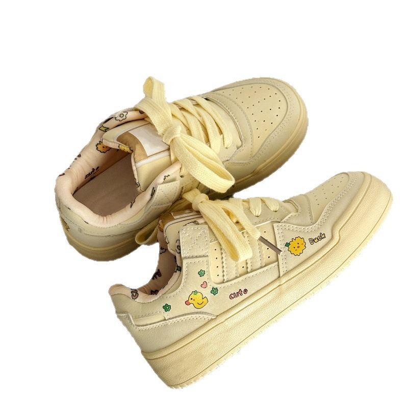 Damen Sneakers im verspielten Designs mit komfortablem Innenfutter EB