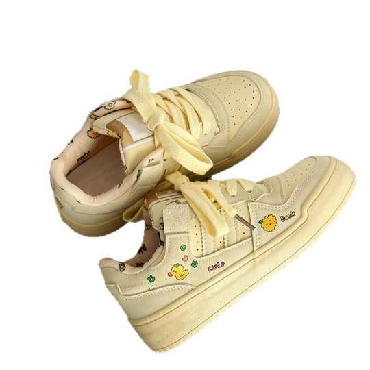 Damen Sneakers im verspielten Designs mit komfortablem Innenfutter EB