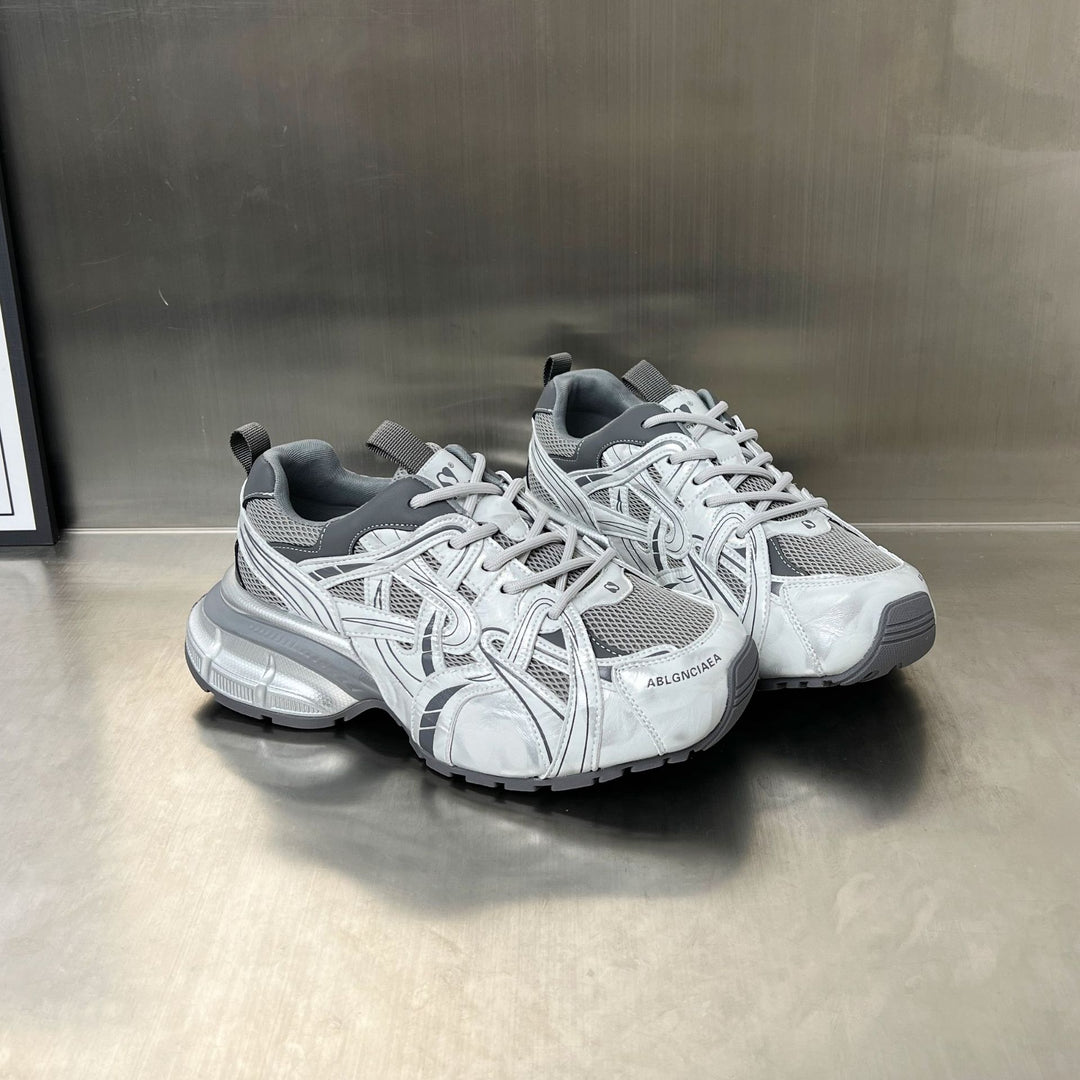 Damen Sportliche Sneakers mit atmungsaktivem Mesh-Obermaterial und innovativem Dämpfungssystem EB