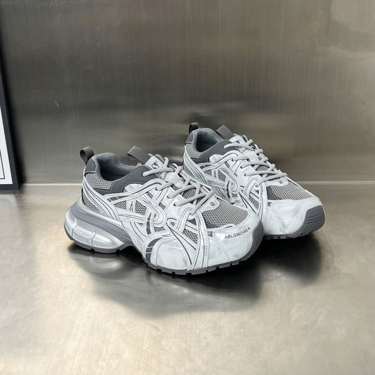Damen Sportliche Sneakers mit atmungsaktivem Mesh-Obermaterial und innovativem Dämpfungssystem EB