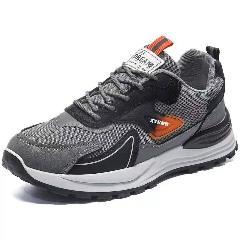Damen Sportliche Mesh-Sneaker mit stoßdämpfender Sohle EB