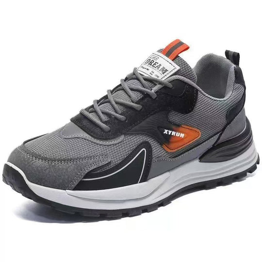 Damen Sportliche Mesh-Sneaker mit stoßdämpfender Sohle EB