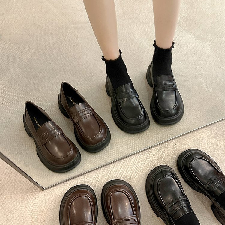 Damen elegante Ballerinas mit modischer Schnalle und bequemer Innensohle EB