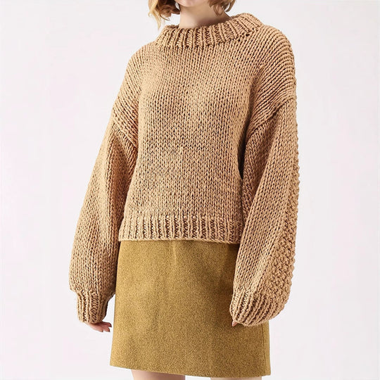 Damen Grobstrickpullover EB