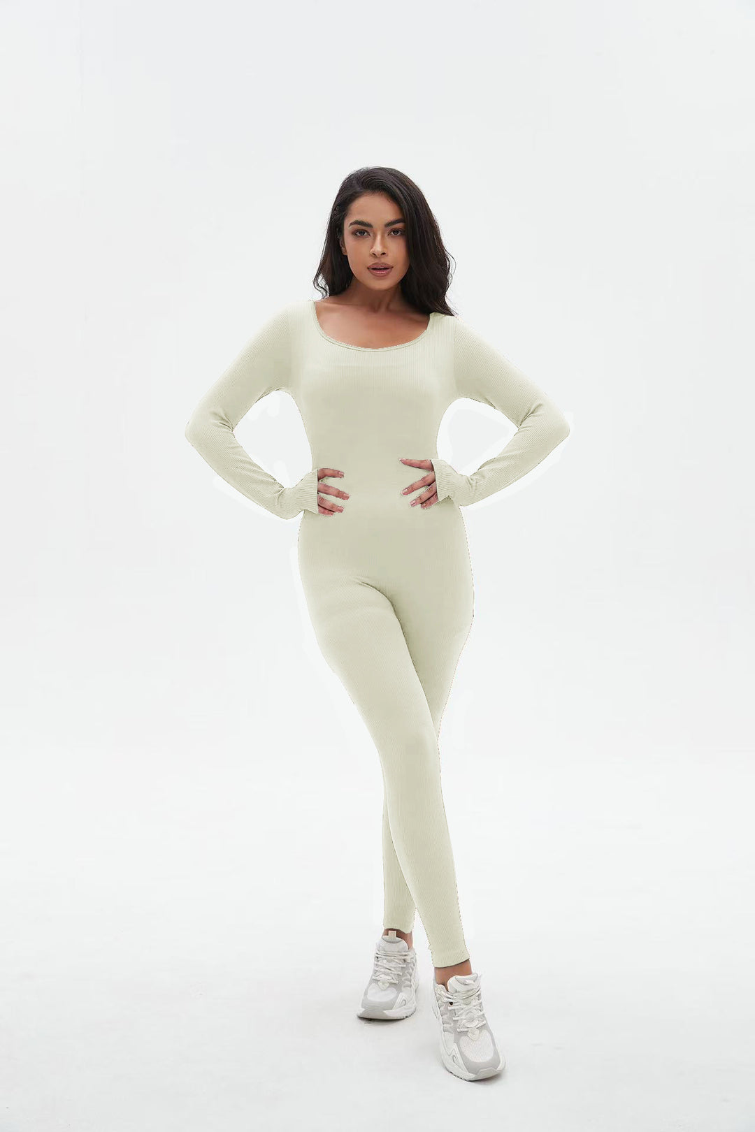 Damen Figurumspielender Jumpsuit EB
