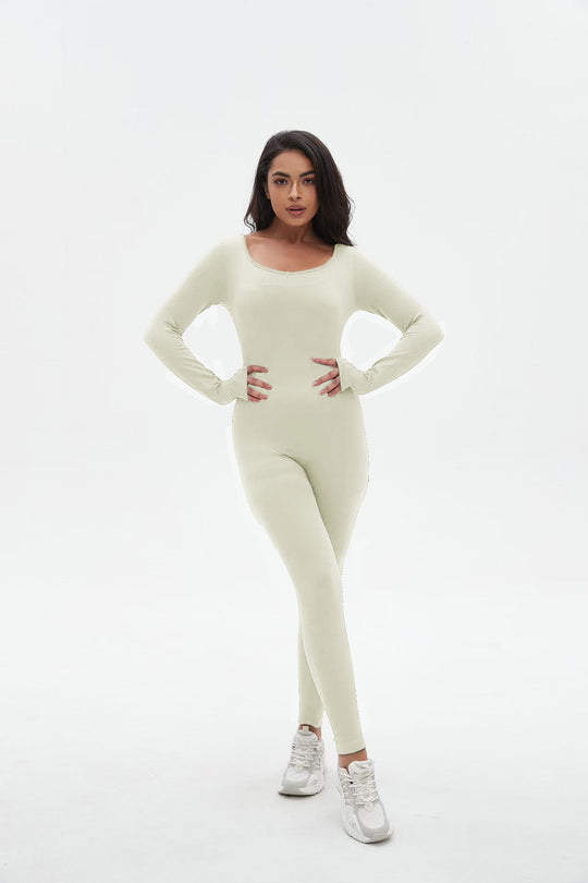 Damen Figurumspielender Jumpsuit EB