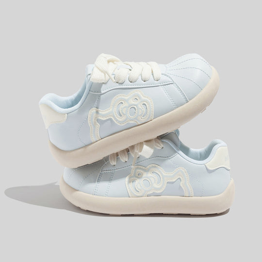 Damen Sneakers mit verspieltem Tiermotiv und weicher Dämpfung EB