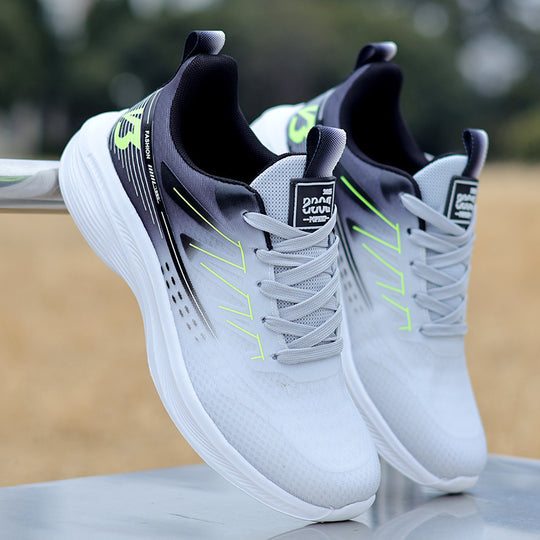 Damen Sportliche Sneakers mit rutschfester Sohle und atmungsaktiver Struktur EB