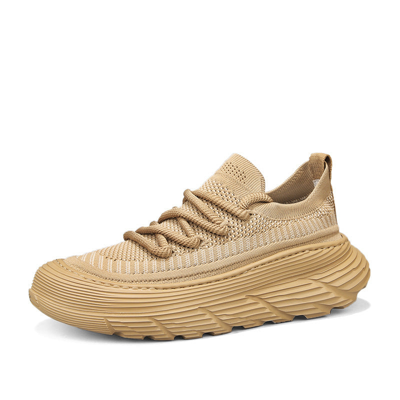 Damen Sportliche Hochprofil-Sneaker mit atmungsaktiver Obermaterialstruktur EB