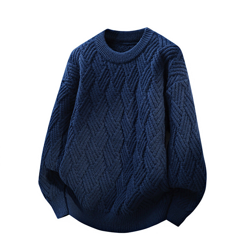 Damen Gemusterter Strickpullover EB
