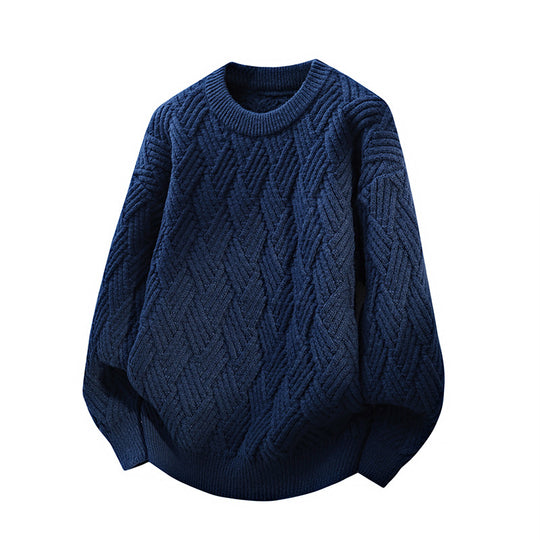 Damen Gemusterter Strickpullover EB