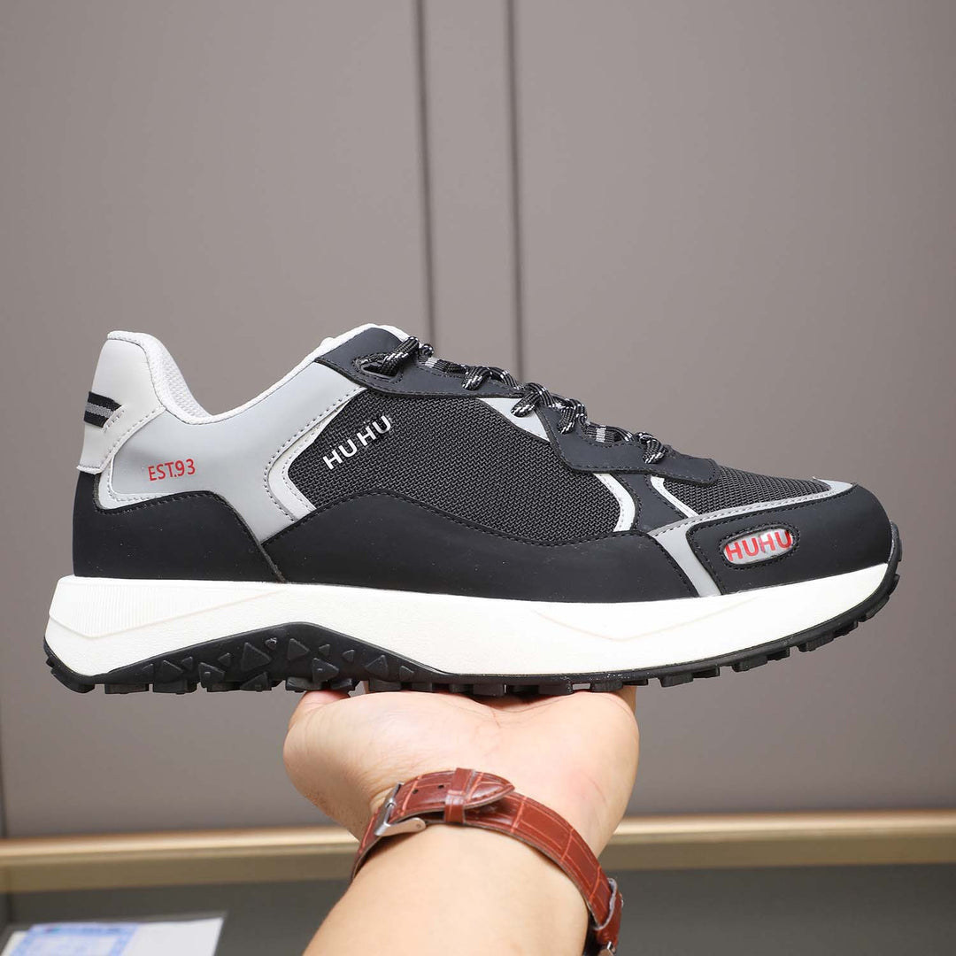 Damen Sportive Lauf-Sneaker mit rutschfester Sohle und atmungsaktiver Oberflächenstruktur EB