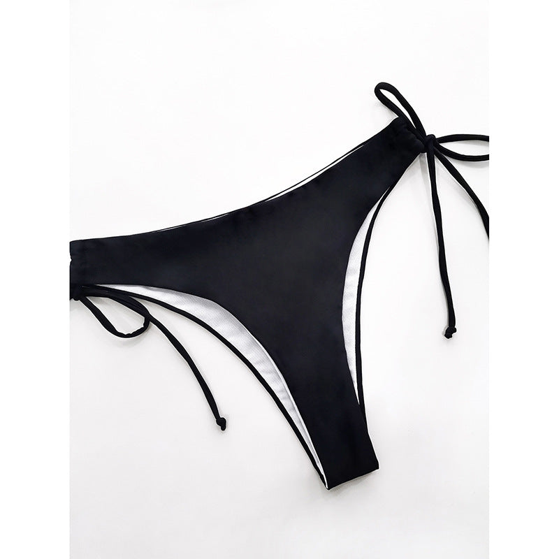 Damen Triangel-Bikini mit hohem Komfort und verspielten Bindebändern EB