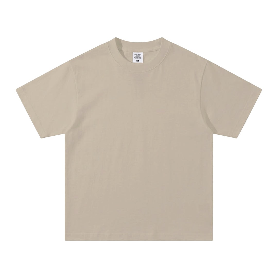 Damen Oversized T-Shirt aus hochwertiger Baumwolle mit praktischem Rundhalsausschnitt EB