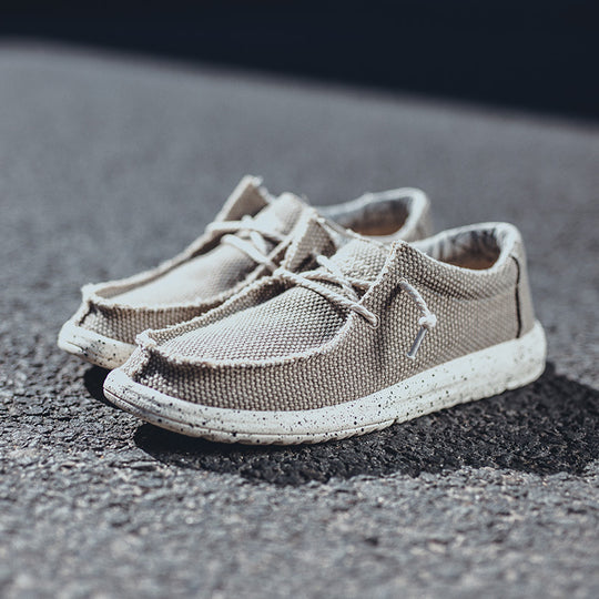 Damen bequeme und atmungsaktive Freizeitschuhe mit flexibler Sohle EB