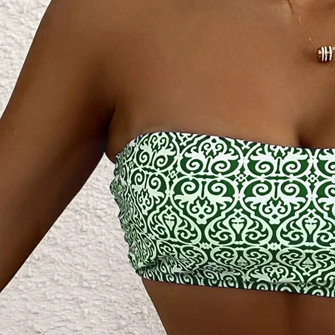 Damen Bandeau-Bikini-Set EB