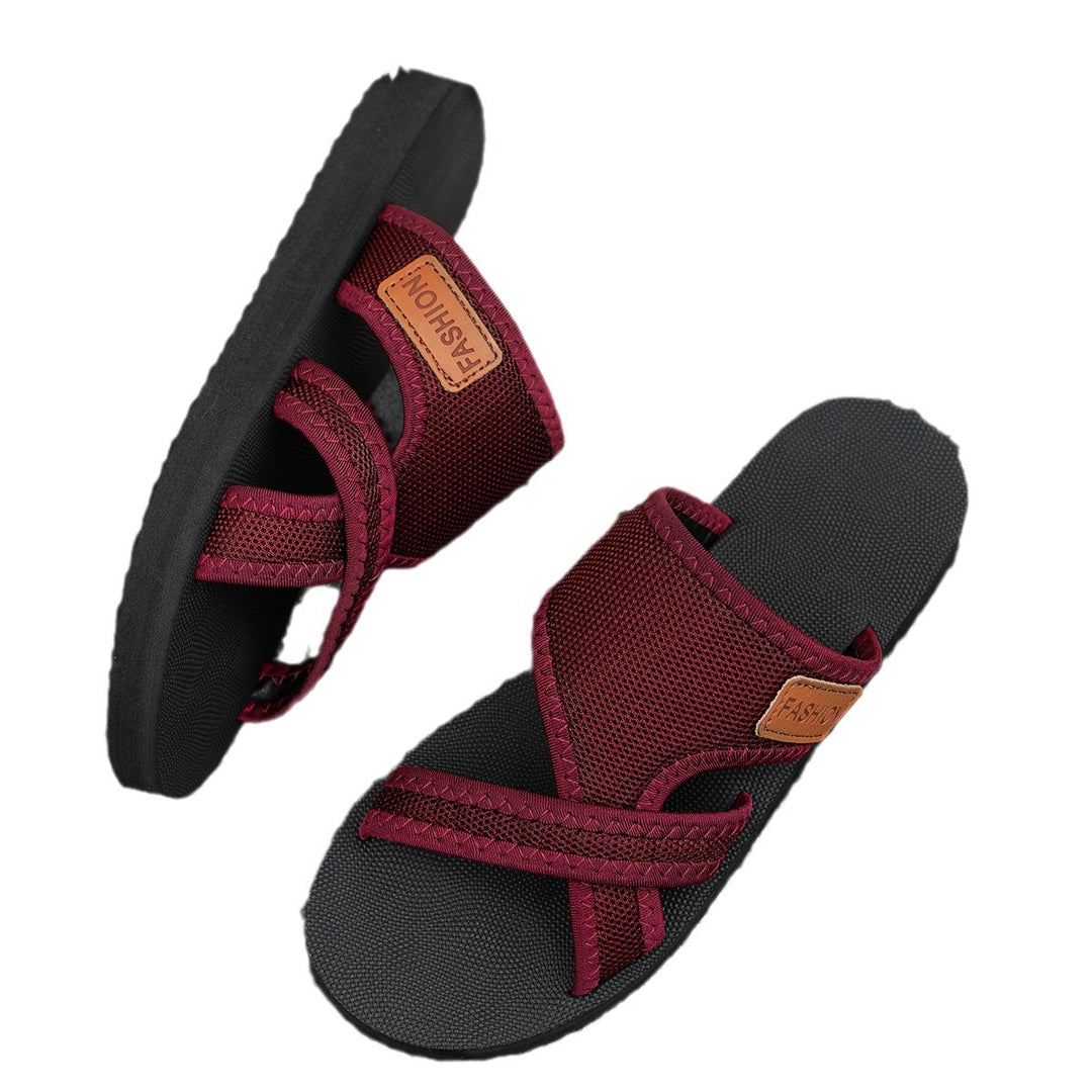 Damen Komfortable Zehentrenner-Sandalen mit atmungsaktivem Obermaterial EB