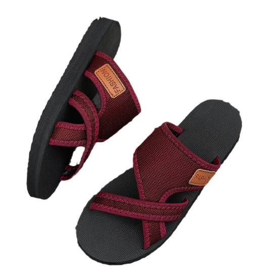 Damen Komfortable Zehentrenner-Sandalen mit atmungsaktivem Obermaterial EB