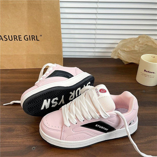Damen Sportliche Sneaker mit gepolstertem Schaft und atmungsaktiver Oberfläche EB