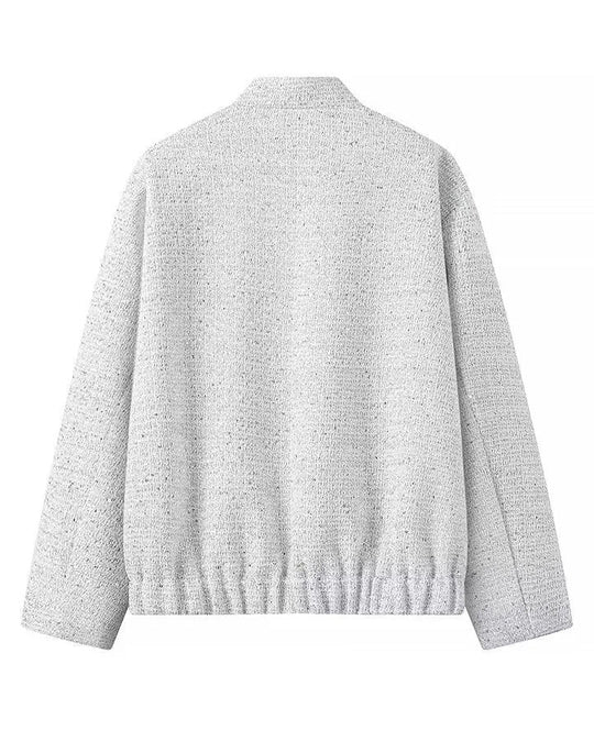 EB | Gold Pailletten Stehkragenjacke