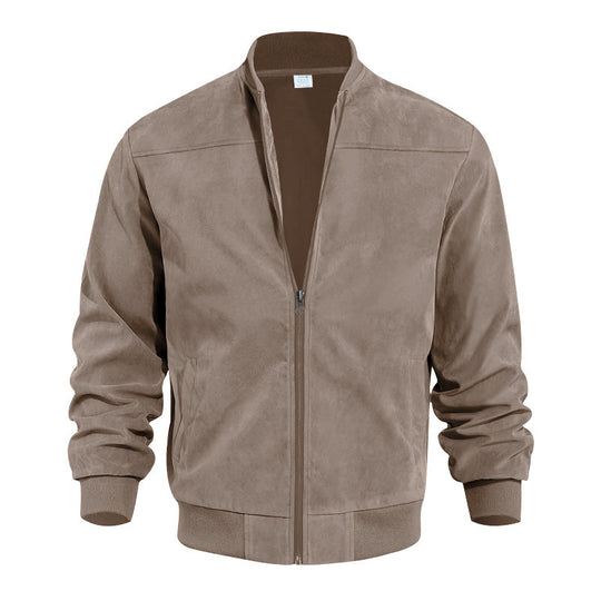 Herren Steppjacke mit strukturiertem Design und ribbed Bündchen EB
