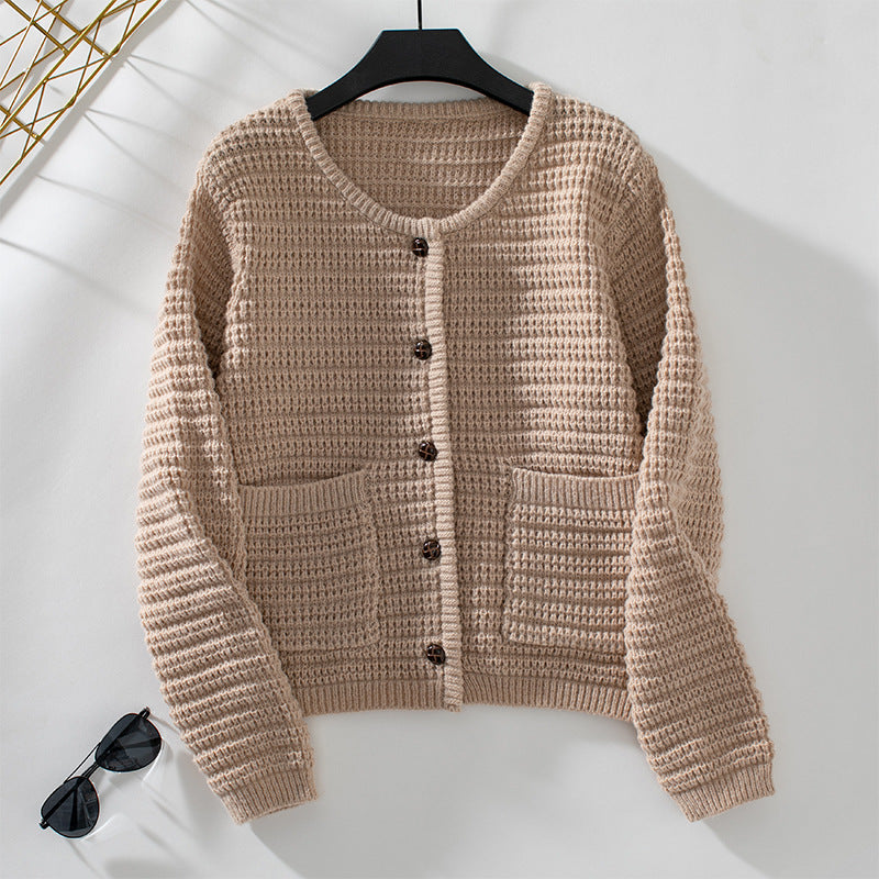 Damen Strickjacke mit Taschen EB