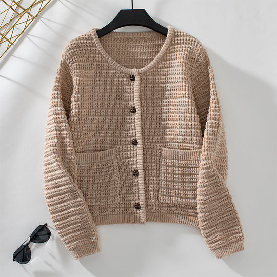 Damen Strickjacke mit Taschen EB