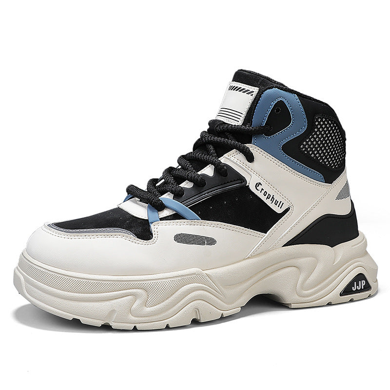 Damen Sportliche High-Top Sneakers mit dämpfender Sohle und atmungsaktivem Obermaterial EB
