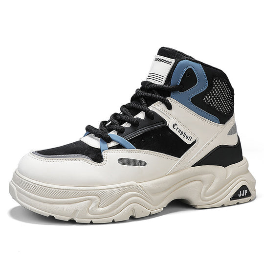 Damen Sportliche High-Top Sneakers mit dämpfender Sohle und atmungsaktivem Obermaterial EB