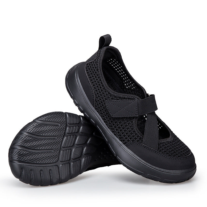 Damen Atmungsaktive Badeschuhe mit verstellbarem Klettverschluss EB