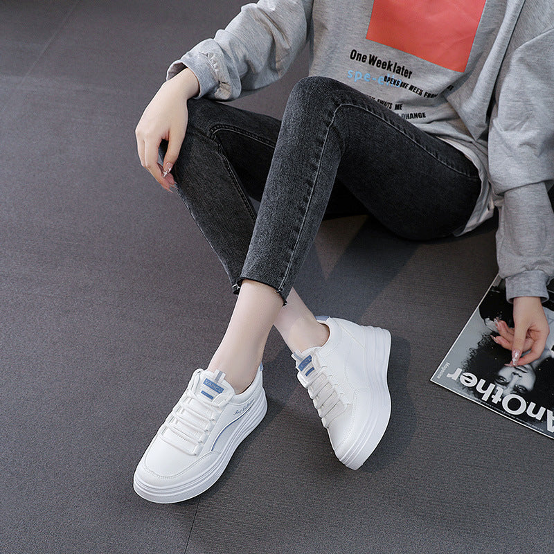 Damen modische Sneakers mit dämpfender Laufsohle und trendigem Design EB