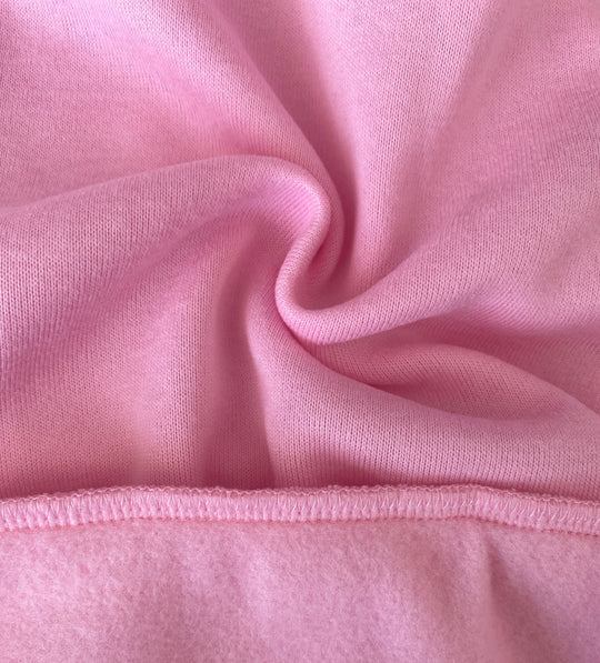 Unisex nan leichter Oversize-Fleecepullover mit angerauter Innenseite, flachen Nähten und geripptem Saum EB