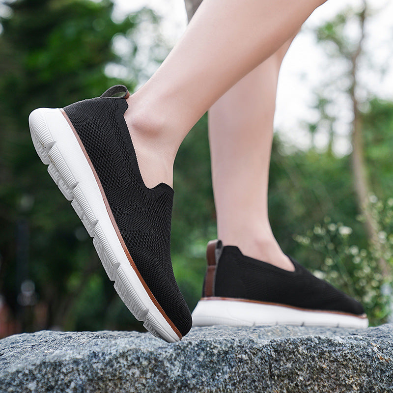 Damen Atmungsaktive Slip-On Sneakers EB