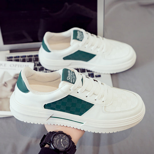 Damen Sneaker mit trendiger Karo-Optik und komfortabler Dämpfung EB