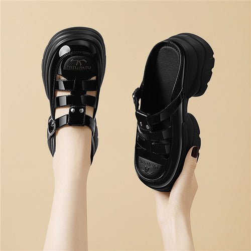 Damen Modische Clogs mit innovativem Dämpfungssystem und verstellbarem Riemen EB