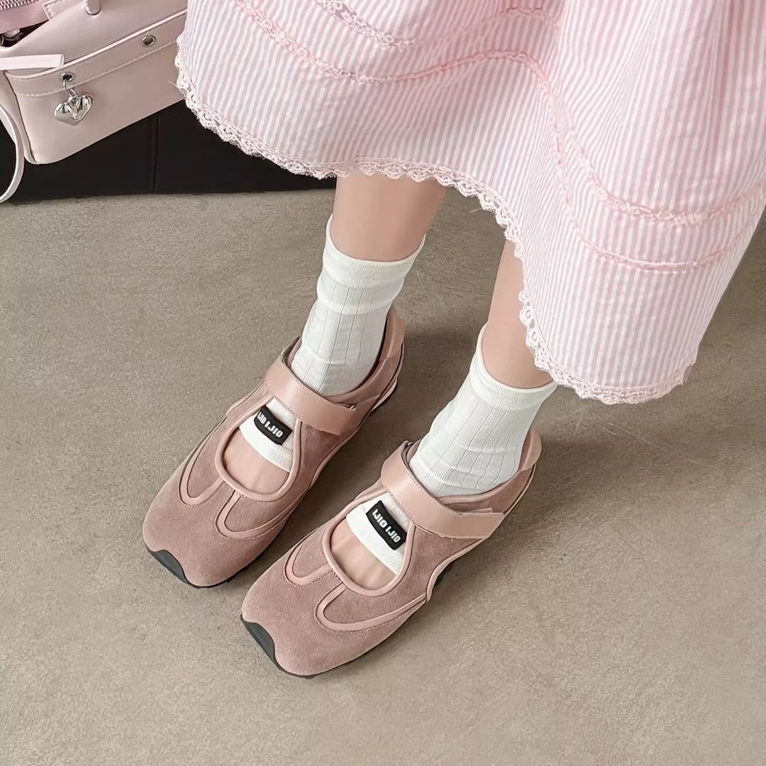 Damen Komfortable Clogs mit verstellbarem Klettverschluss und atmungsaktiver Sohle EB
