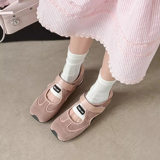 Damen Komfortable Clogs mit verstellbarem Klettverschluss und atmungsaktiver Sohle EB