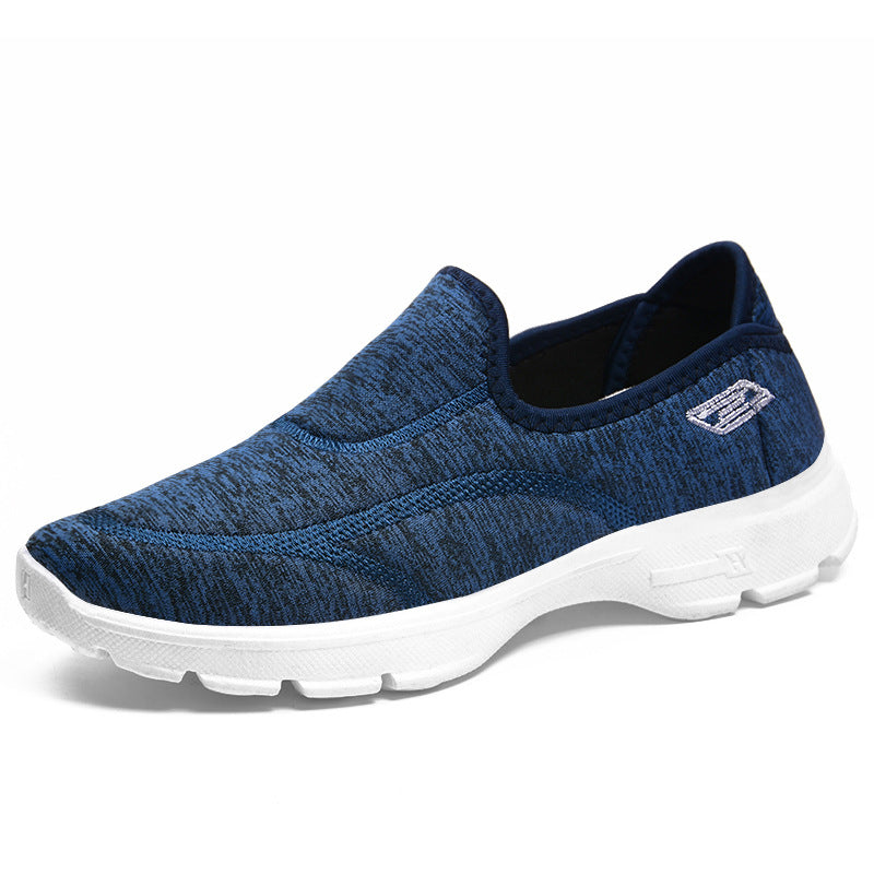 Damen nan leichter Slip-On Strick-Sneaker mit elastischem Einstieg, dämpfender Komfortzwischensohle und rutschfester Profilsohle EB