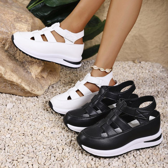 Damen sportliche Sneaker mit atmungsaktivem Obermaterial EB