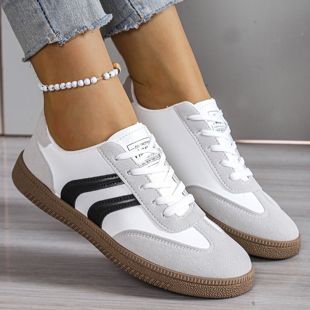Damen Sportliche Sneakers mit modischem Retro-Design EB