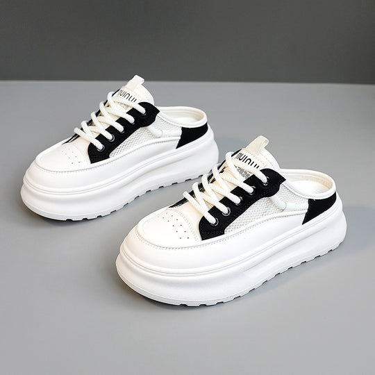 Damen Slipper Sneakers mit ergonomischem Komfort und atmungsaktiver Mesh-Oberfläche EB