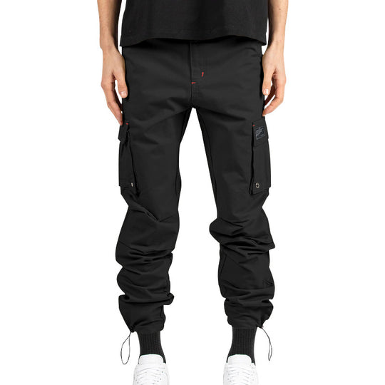 Herren Cargo-Hose mit praktischen Seitentaschen und verstellbarem Kordelzug EB